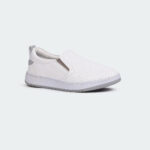 Caliber Shoes White/Grey Casual Sneakers For Kids ( CASPER 691S )